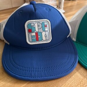 Speedo Blue and Teal Mesh Trucker Hat